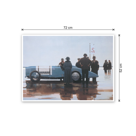 Homage to Vettriano - The Beach of Pendine - cm 72x52 - Poster