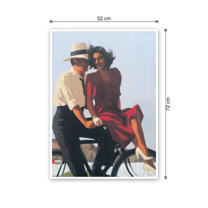 Homage to Vettriano - Lazy Hazy Days cm 50x70 - misure