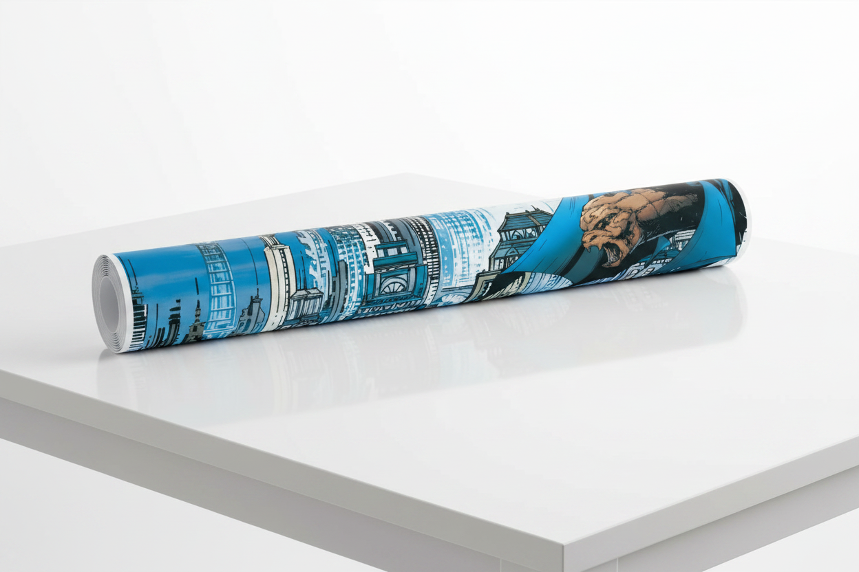 Homage to Batman Gotham City Skyline - cm 102x52 - Poster