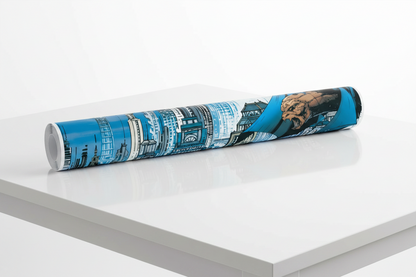 Homage to Batman Gotham City Skyline - cm 102x52 - Poster