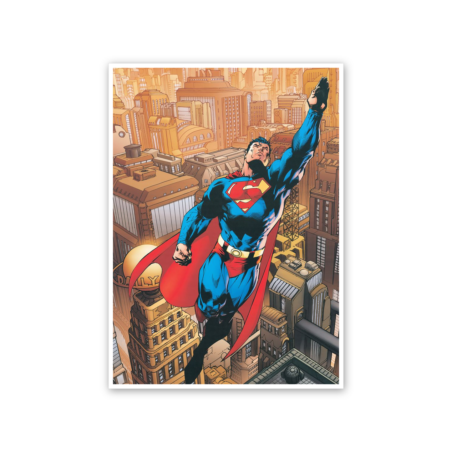 Homage to Superman Metropolis cm 50x70