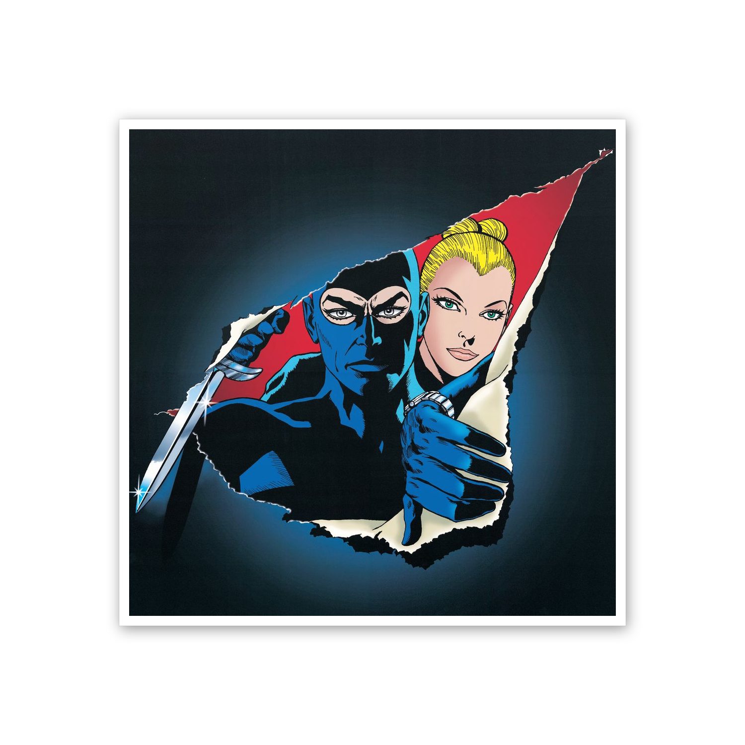 Homage to Diabolik- The Dagger cm 50x50