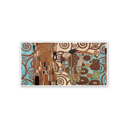 Homage to Klimt - Anniversary patchwork cm 100x50