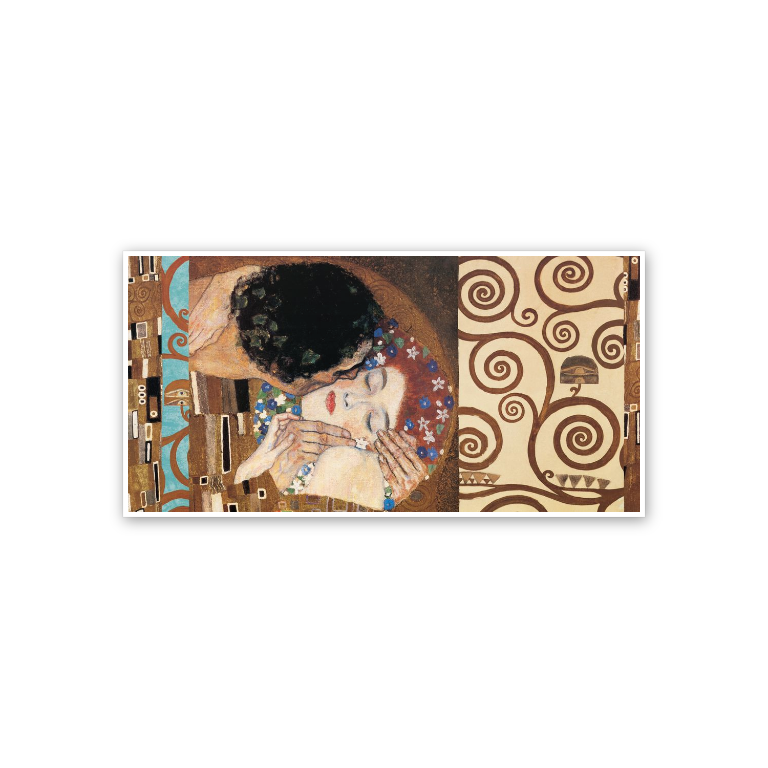 Homage to Klimt - Anniversary patchwork cm 100x50