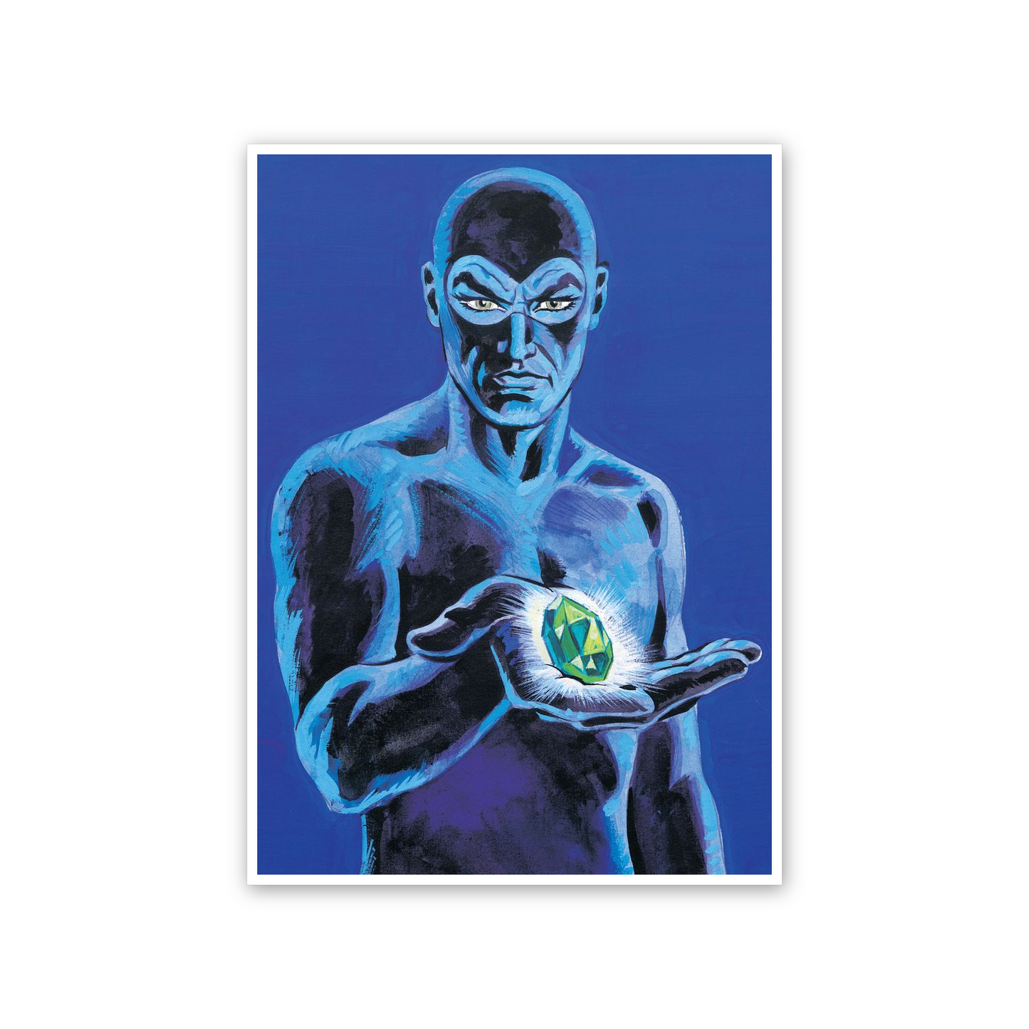 Homage to Diabolik Emerald cm 50x70
