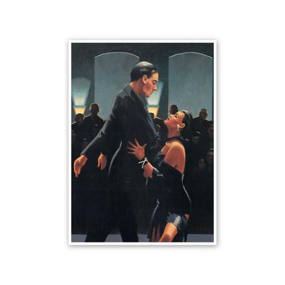 Homage to Vettriano - Rumba In Black cm 50x70
