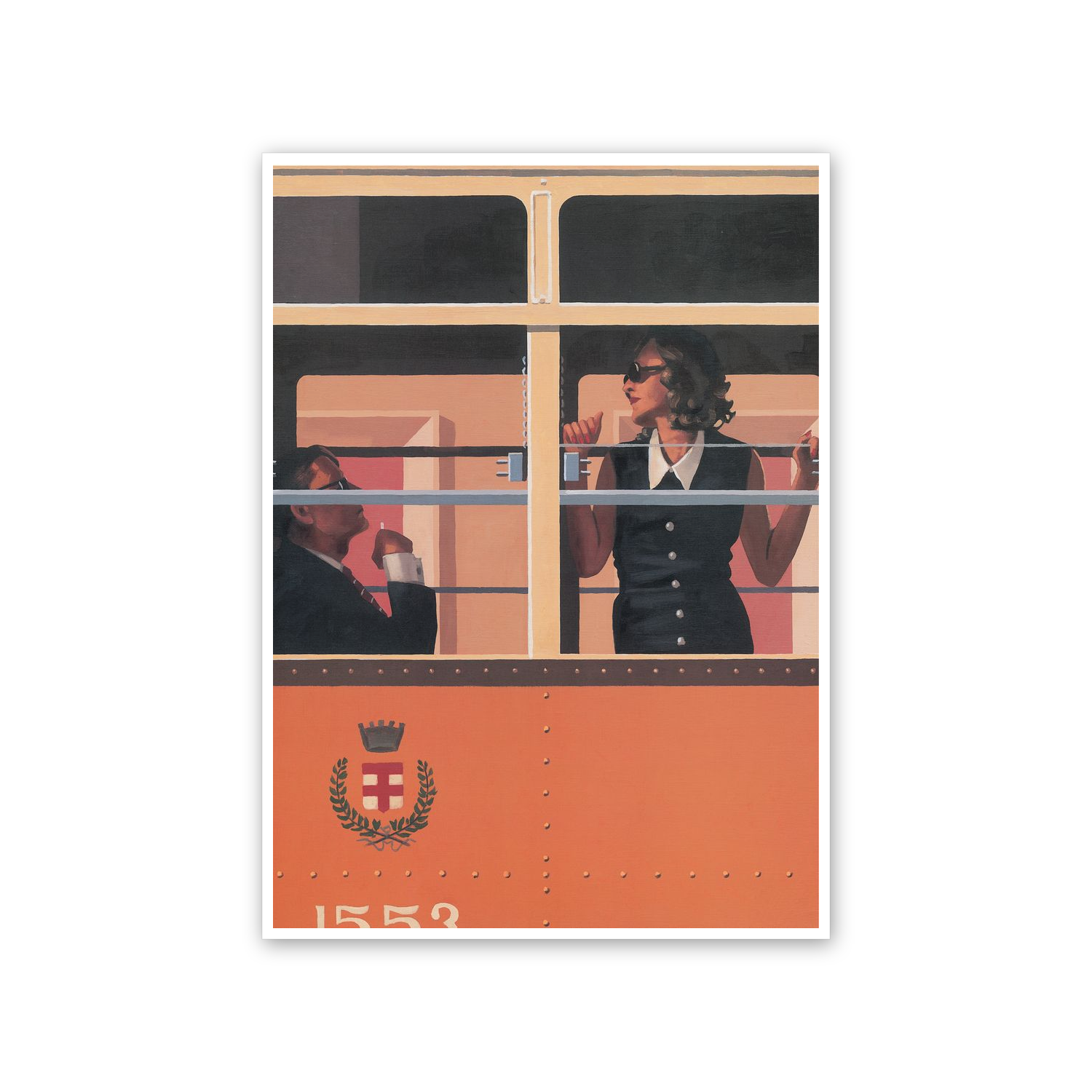 Homage to Vettriano - The Look Of Love? cm 50x70