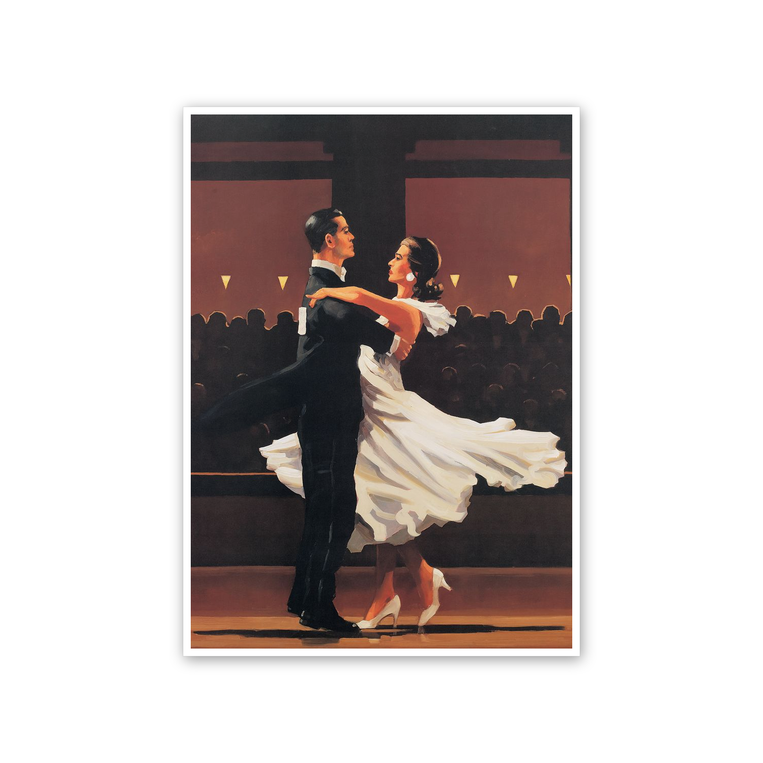 Homage to Vettriano - Take This Walz cm 50x70