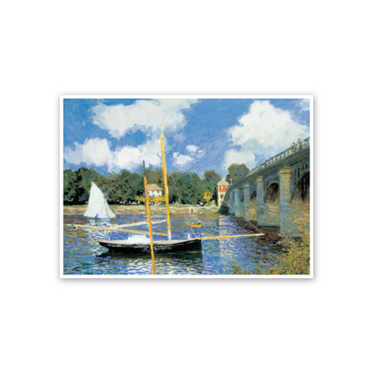 Homage to Monet - Bridge At Argenteuil cm 70x50