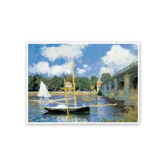 Homage to Monet - Bridge At Argenteuil cm 70x50