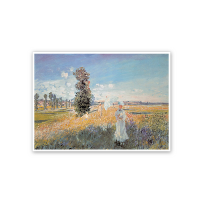 Homage to Monet - Fields in Spring cm 70x50