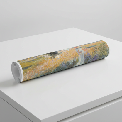 Homage to Monet - Fields in Spring - cm 72x52 - Poster