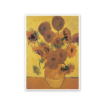 Homage to Van Gogh - Sunflowers cm 50x70