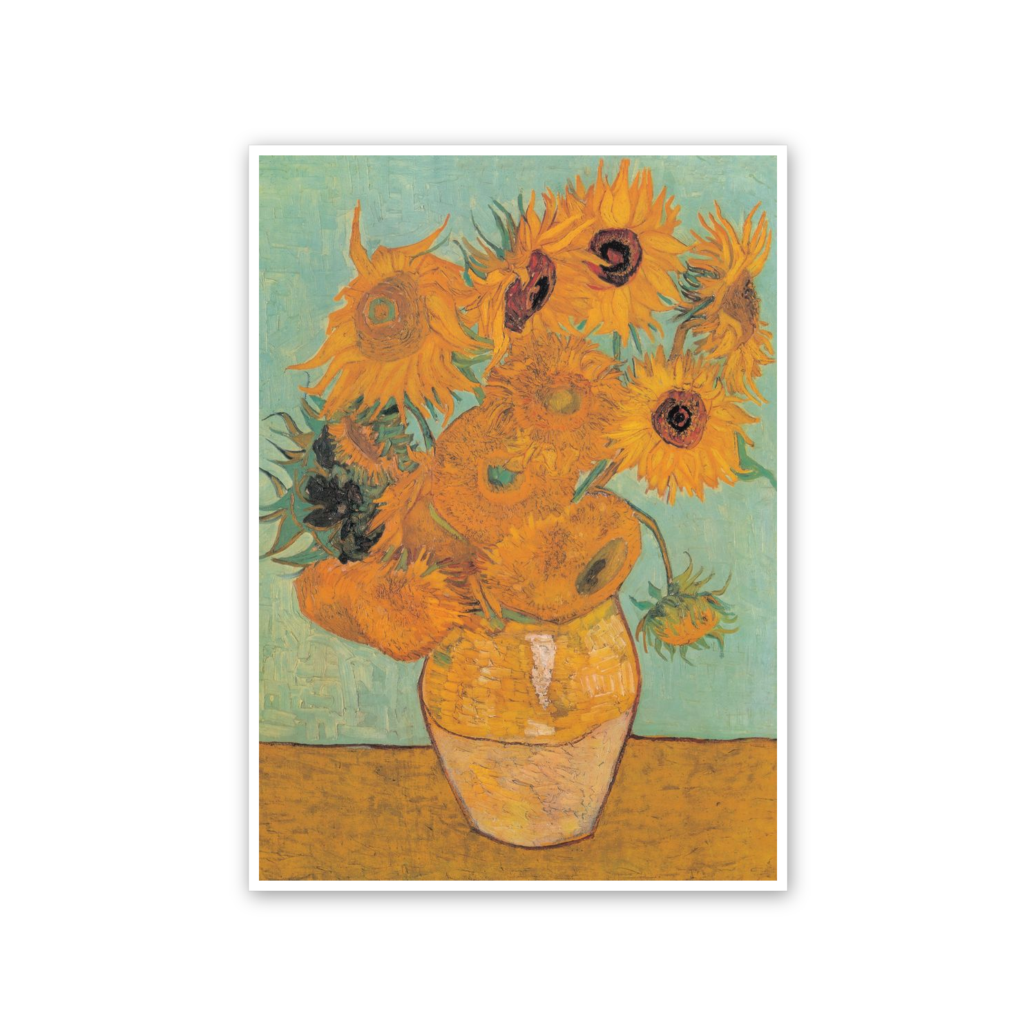 Homage to Van Gogh - Sunflowers cm 50x70