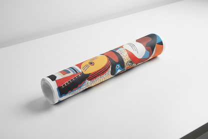 Homage to Picasso - Mandolino E Chitarra, 1924 - cm 72x52 - Poster