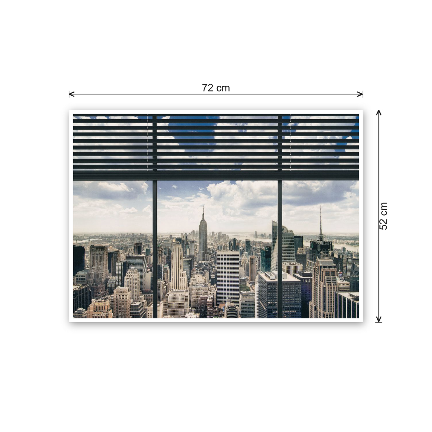 New York, Window Blinds cm 70x50 - misure