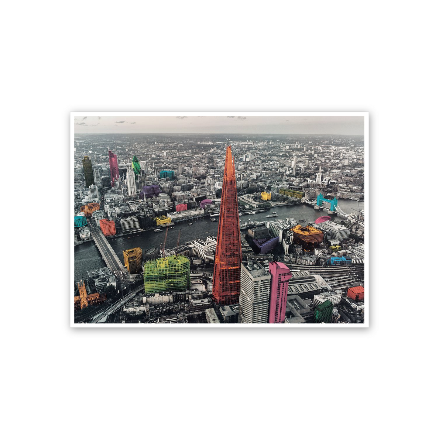 London, Colour cm 70x50