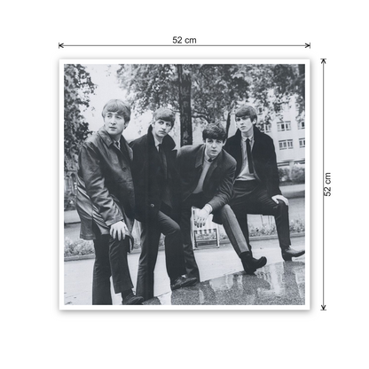 The Beatles cm 50x50 - misure