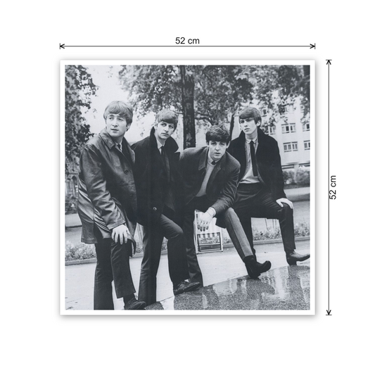 The Beatles cm 50x50 - misure