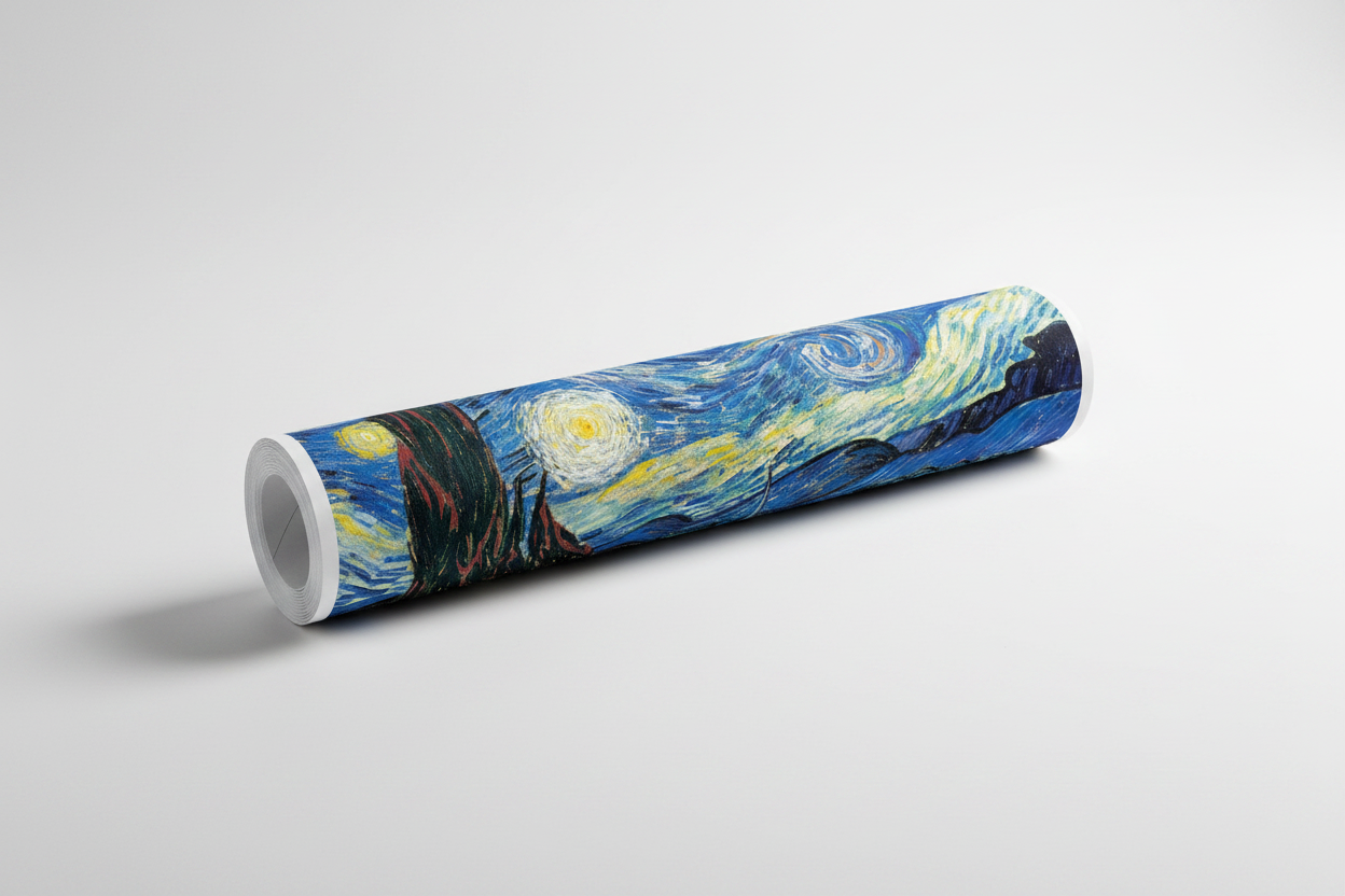 Homage to Van Gogh - Starry Night - cm 72x52 - Poster