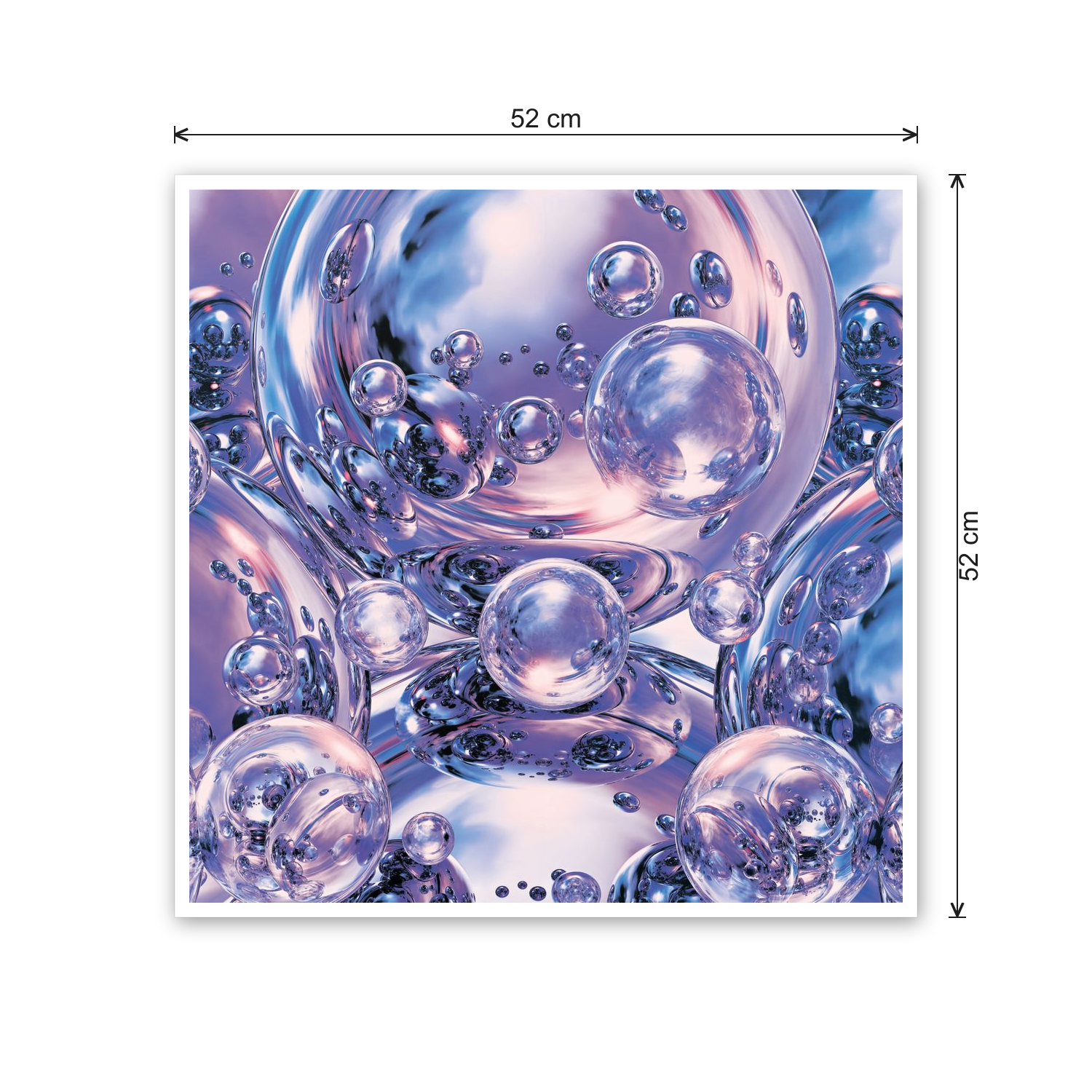 Paradigm Shift cm 50x50 - misure