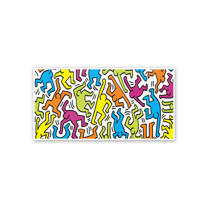 Homage to Haring - Untitled 1983 cm 100x50
