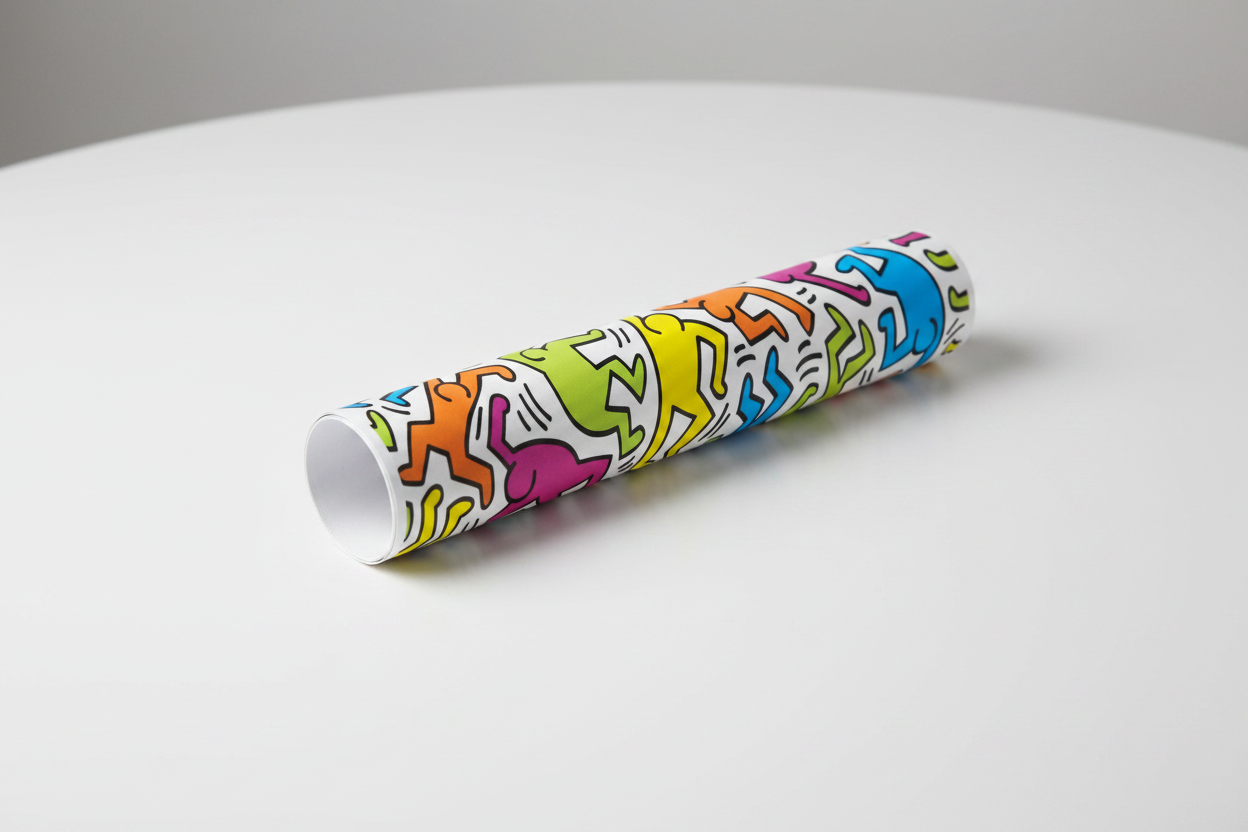 Homage to Haring - Untitled 1983 - cm 102x52 - Poster