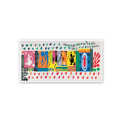 Homage to Matisse - One Thousand and One Nights, 1950 cm 100x50