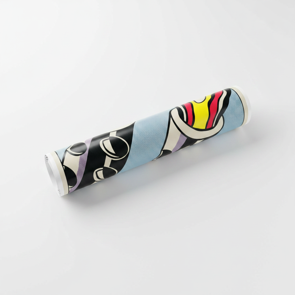 Homage to Lichtenstein - As I Opened Fire Panel 3 - cm 52x72 - Poster