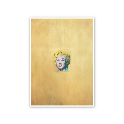 Homage to Warhol - Golden Marilyn Monroe, 1962 cm 50x70