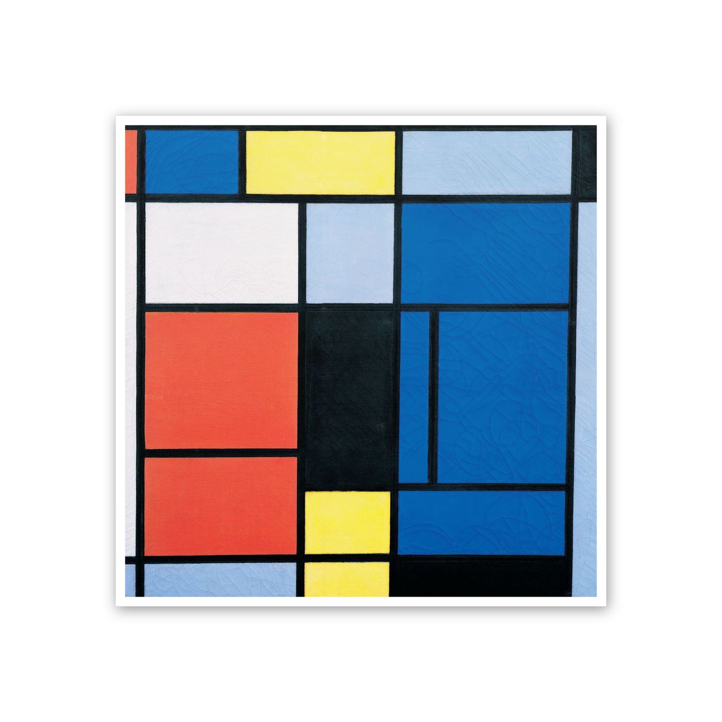 Homage to Mondrian - Tableau n 1 cm 50x50