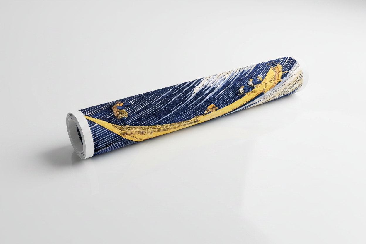Homage to Hokusai - Soshu Choshi - cm 72x52 - Poster