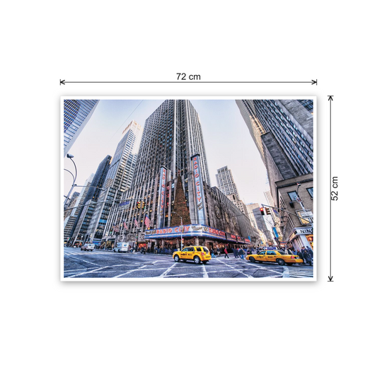 Radio city music hall cm 70x50 - misure