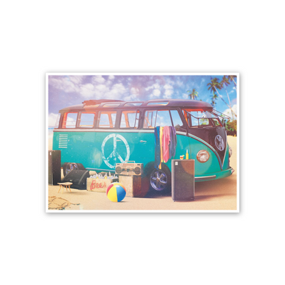 Freedom VW Camper van cm 70x50