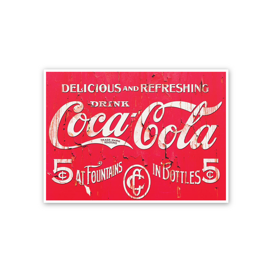 Homage to Delicious & refreshing Coke cm 70x50