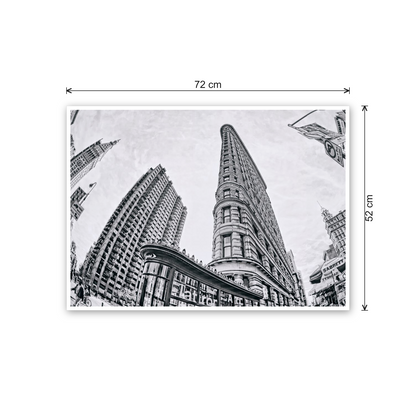 Flat Iron cm 70x50 - misure