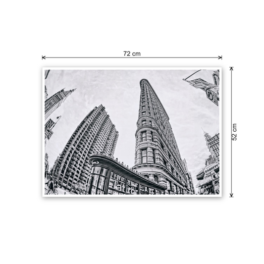 Flat Iron cm 70x50 - misure