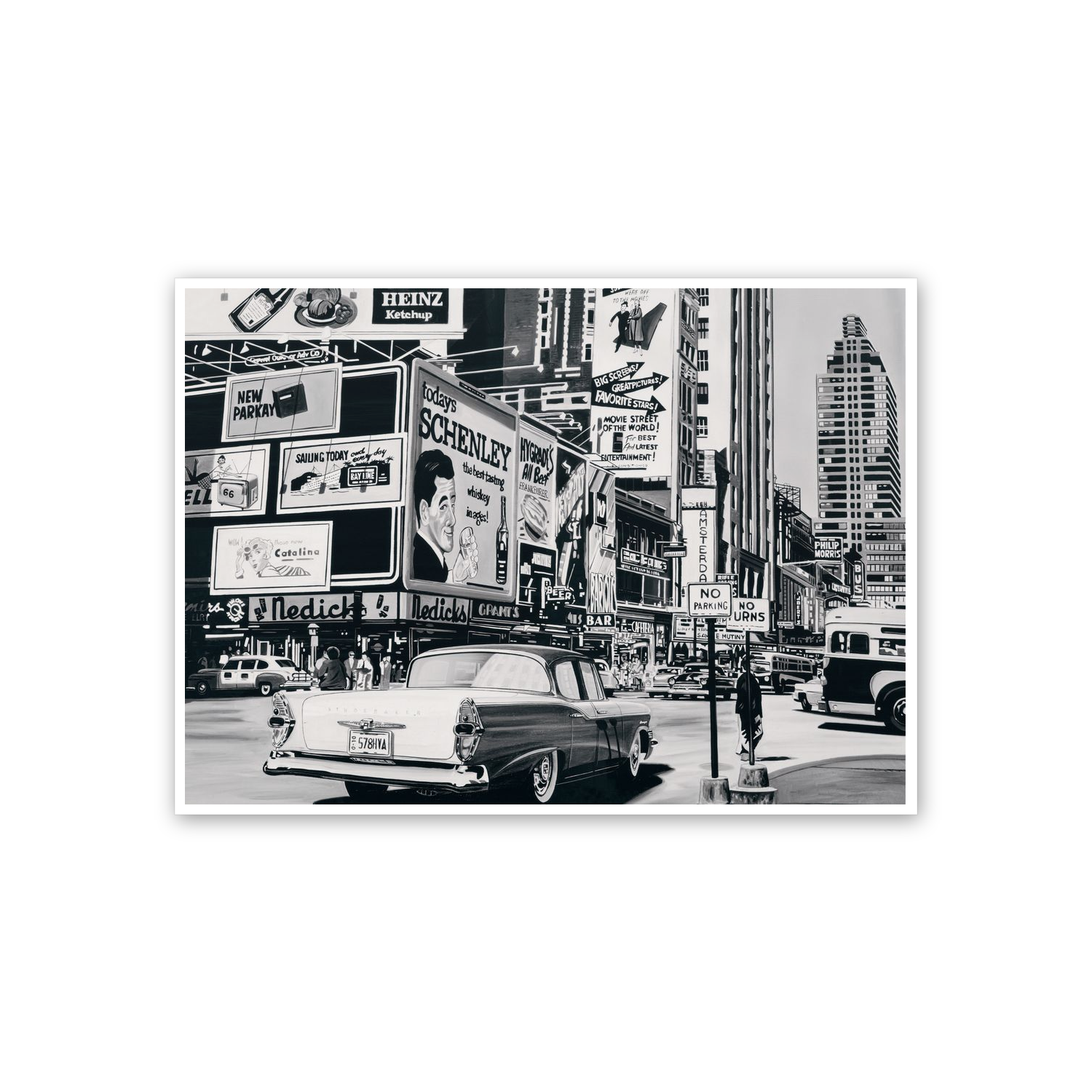 Advertising in the City cm 70x50