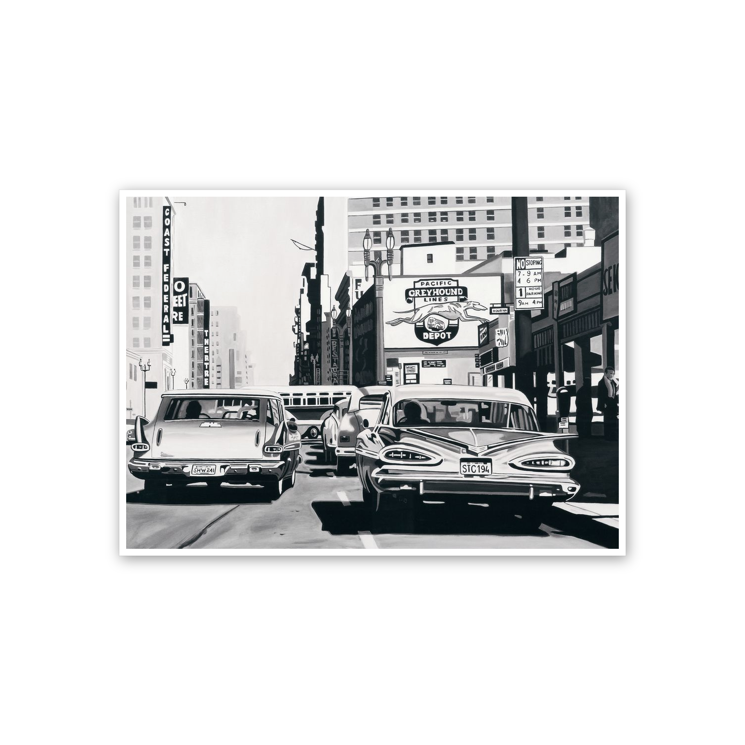 Greyhound Depot cm 70x50
