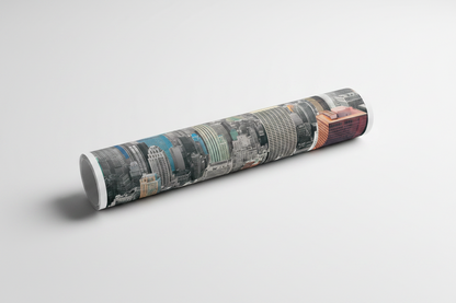 New York cityscape - cm 72x52 - Poster