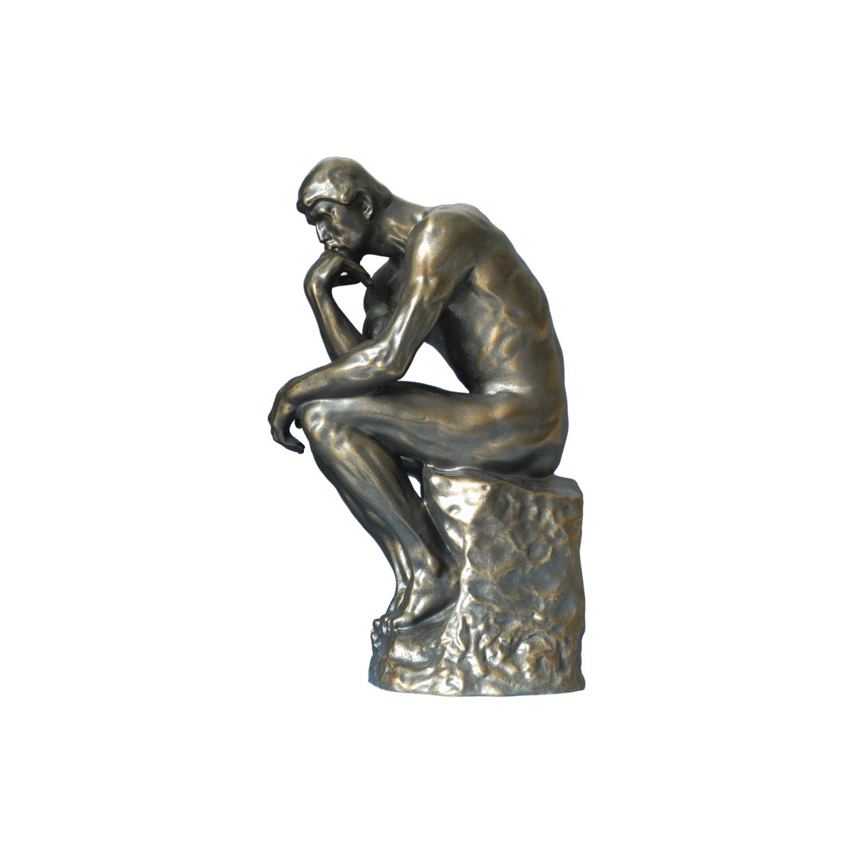 Auguste Rodin - Il pensatore - Scultura 3D Marmo resina