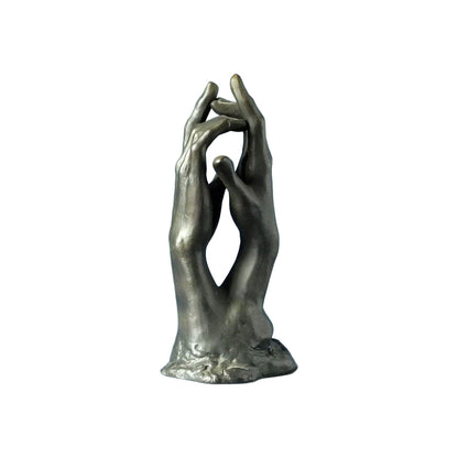 Auguste Rodin - Il segreto - Scultura 3D Marmo resina