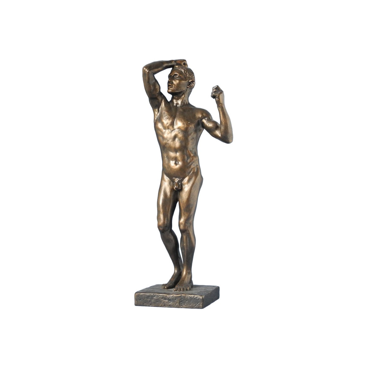 Auguste Rodin - L'era del bronzo - Scultura 3D Marmo resina