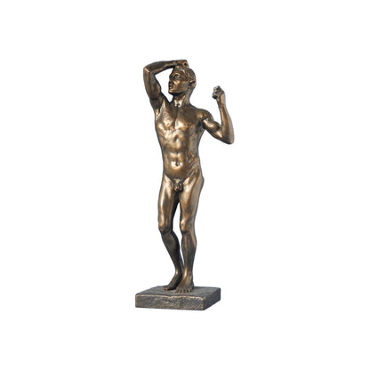 Auguste Rodin - L'era del bronzo - Scultura 3D Marmo resina