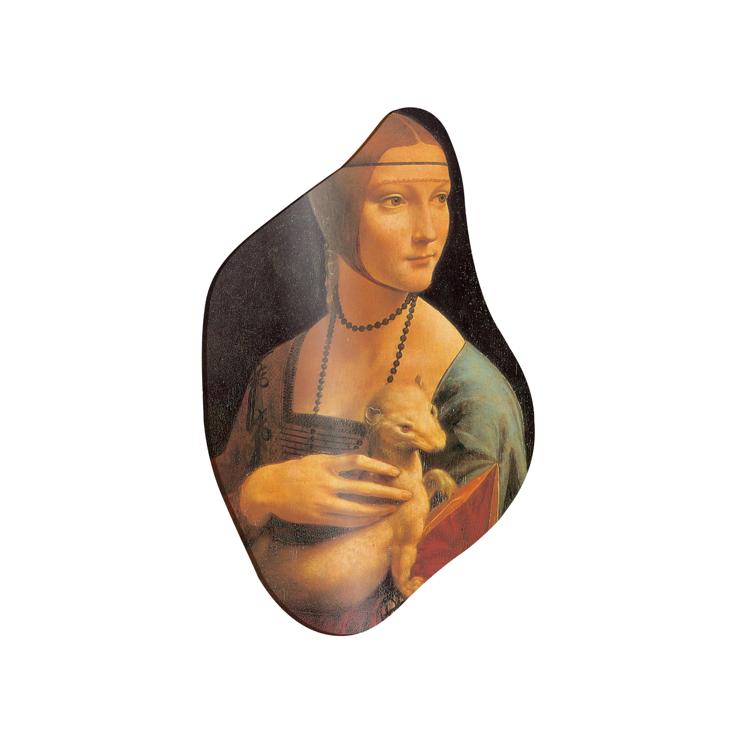 Dama con l'Ermellino cm 50x70