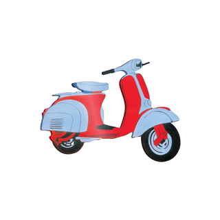 Vespa - cm 70x50 - Acrilico Sagomato