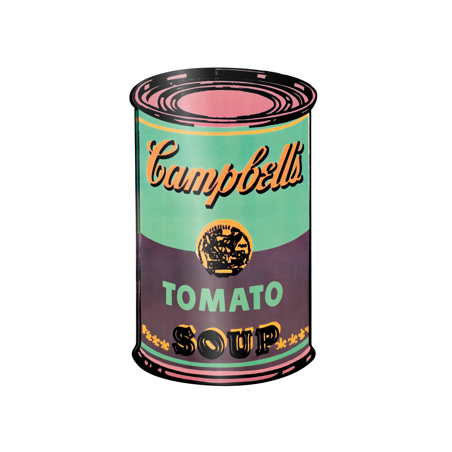 Campbell's Soup Verde e Viola cm 50x70