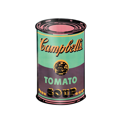 Campbell's Soup Verde e Viola cm 50x70