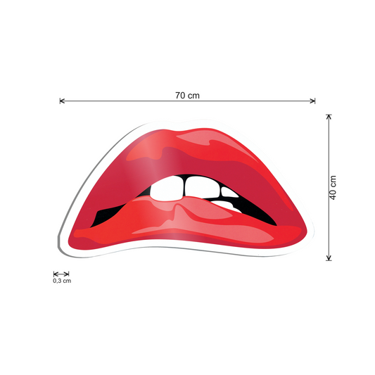 Rocky horror picture show cm 70x40 - misure