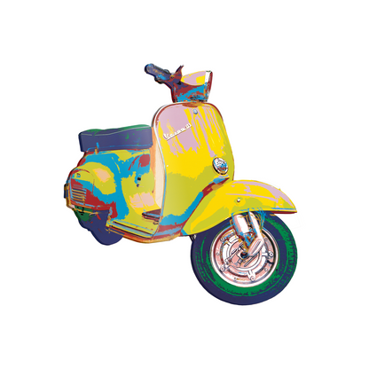 Vespa 125 cm 50x50